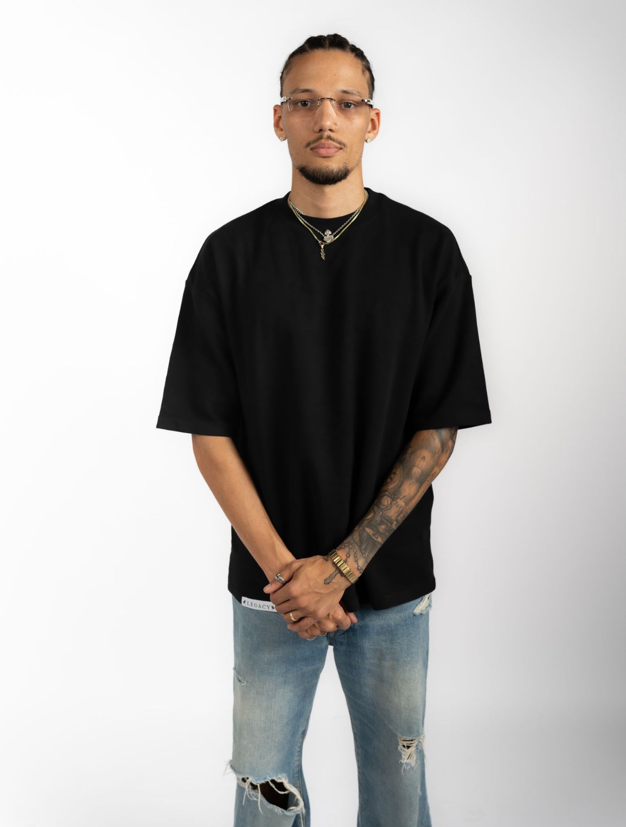 LEGACY OVERSIZED T (BLACK)